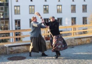 Streit mit Prügelei - Tatortführung Johannes Lohrer © Stadt Schwandorf